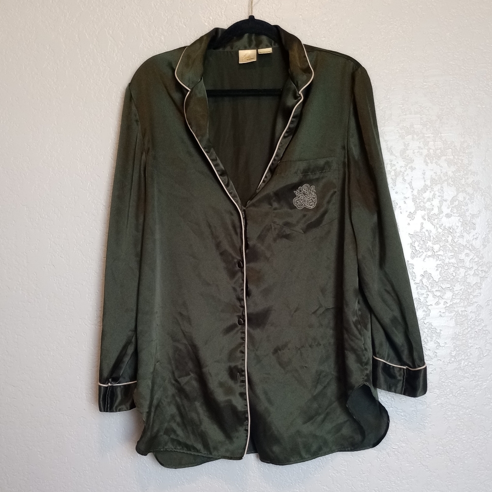 Sophia Green Size M Pajama Set